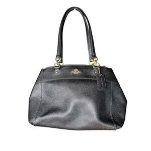 Coach Brooke carryall F25397 black purse handbag